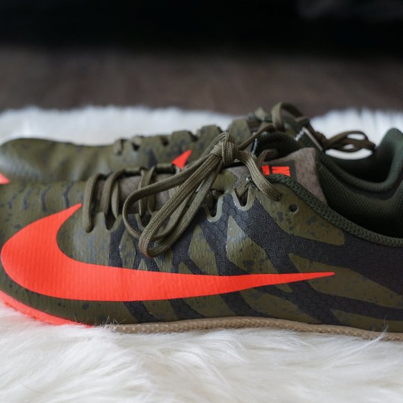 NIKE ZOOM RIVAL TRACK & FIELD SPIKES Green camo - Picture 2 of 4